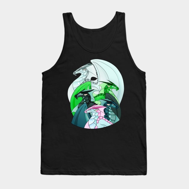 Wings of Fire - Animus Seawings Tank Top by giratina13